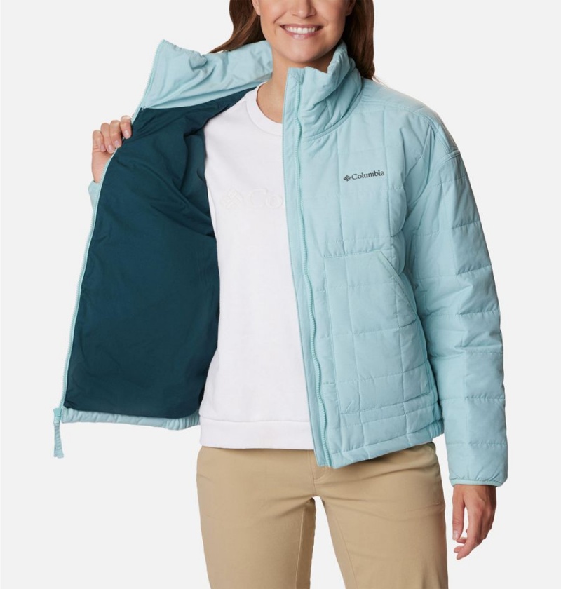 Turquoise Columbia Chatfield Hill II Women's Puffer Jacket | 59207NKUR