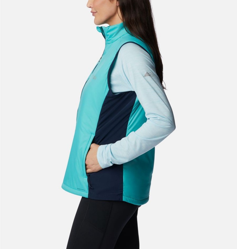 Turquoise Columbia Endless Trail Running Women's Vest | 72354ITAU