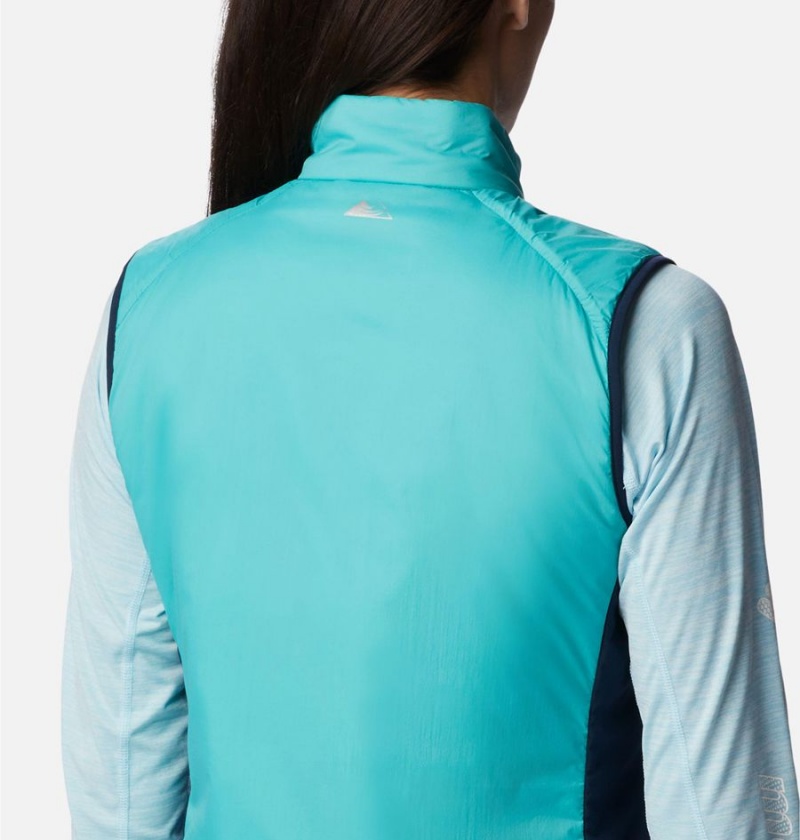 Turquoise Columbia Endless Trail Running Women's Vest | 72354ITAU