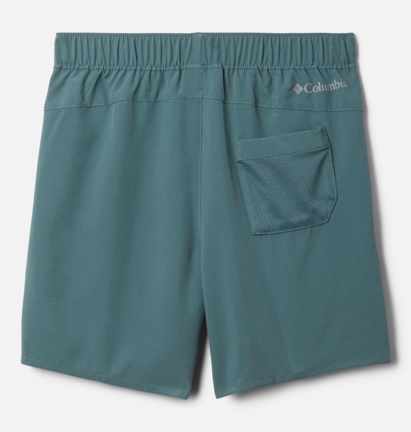 Turquoise Columbia Hike Kids' Shorts | 54327DBRI