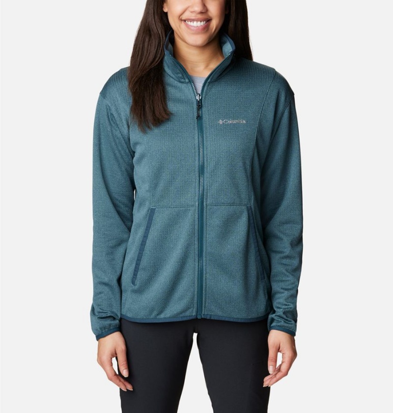 Turquoise Columbia Hikebound Interchange Women's 3 In 1 Jackets | 91203NVSW