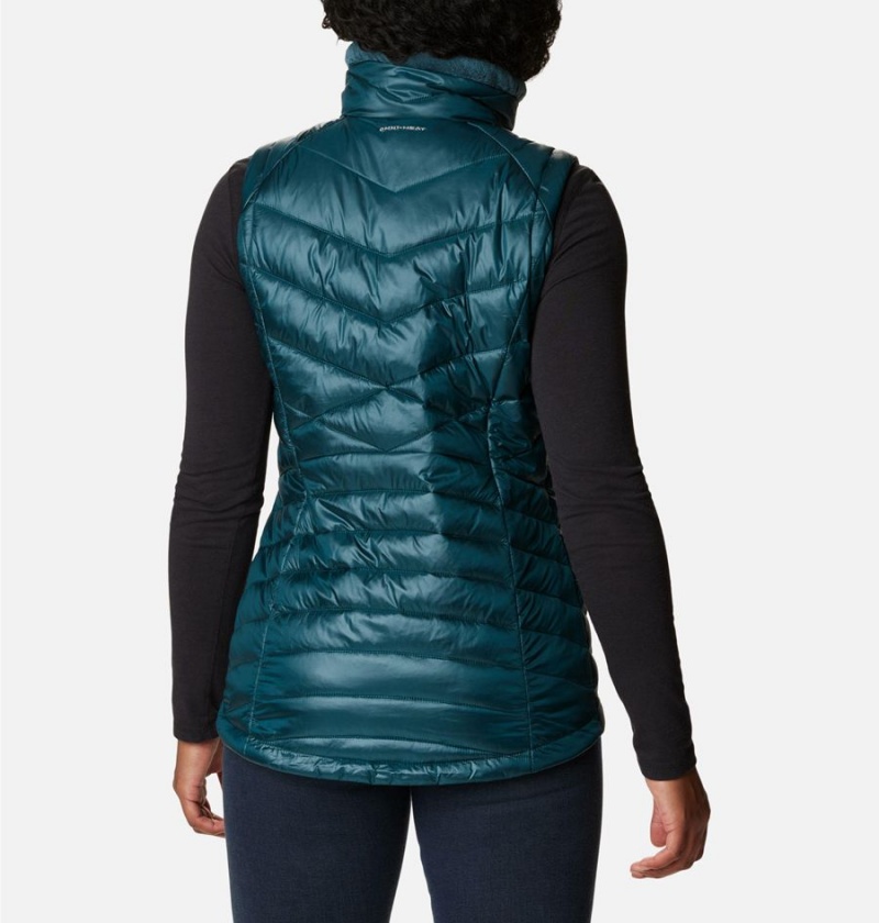 Turquoise Columbia Joy Peak Insulated Women's Vest | 71368VZUQ