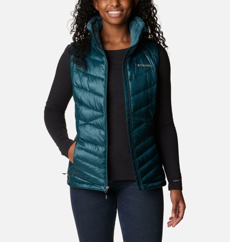 Turquoise Columbia Joy Peak Insulated Women's Vest | 71368VZUQ