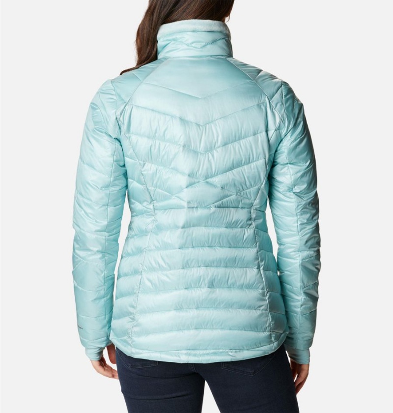 Turquoise Columbia Joy Peak Insulated Women's Puffer Jacket | 17680ZRFS