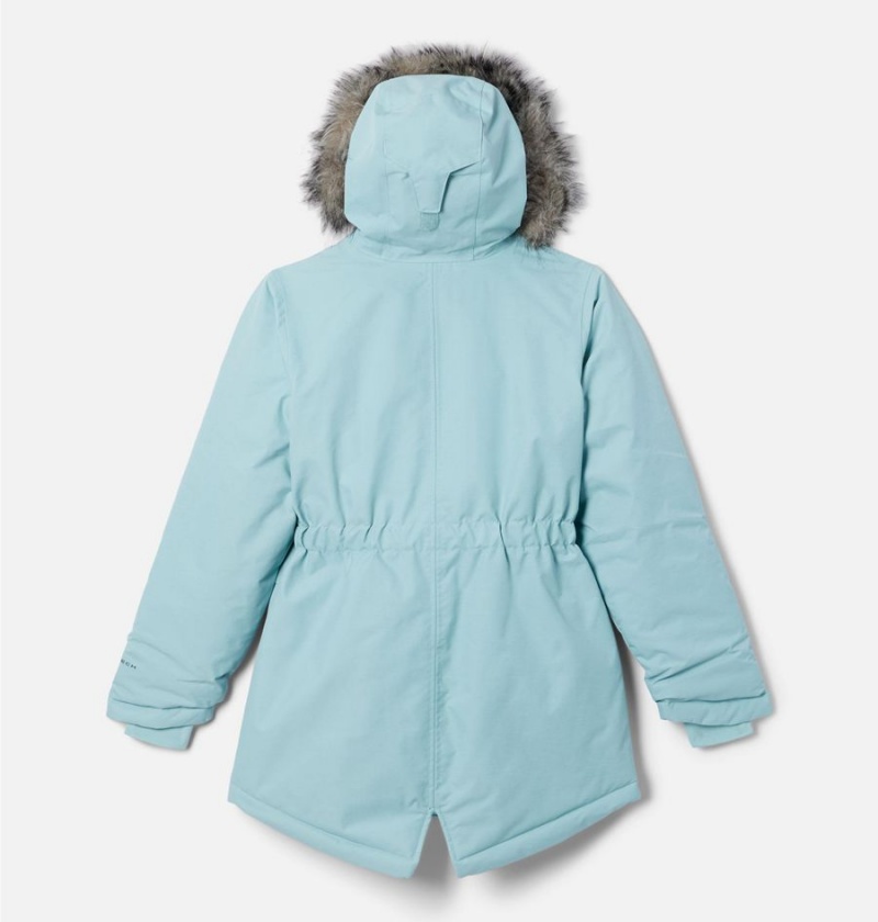 Turquoise Columbia Nordic Strider Kids' Jacket | 56143ZAXM