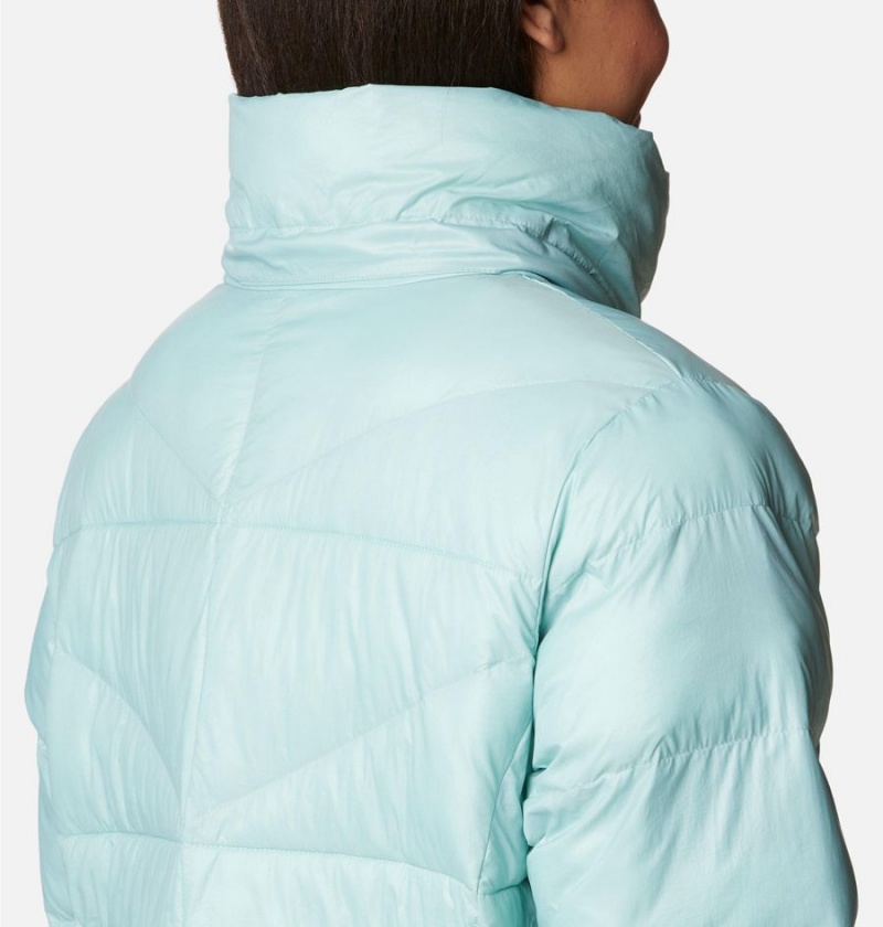 Turquoise Columbia Peak to Park II Insulated Hooded Women's Puffer Jacket | 73219PIOC