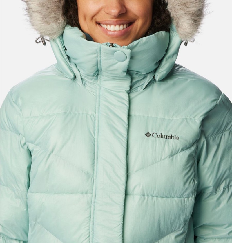 Turquoise Columbia Peak to Park Mid Insulated Women's Puffer Jacket | 87315HGOC