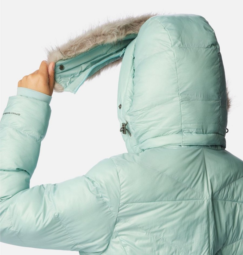 Turquoise Columbia Peak to Park Mid Insulated Women's Puffer Jacket | 87315HGOC