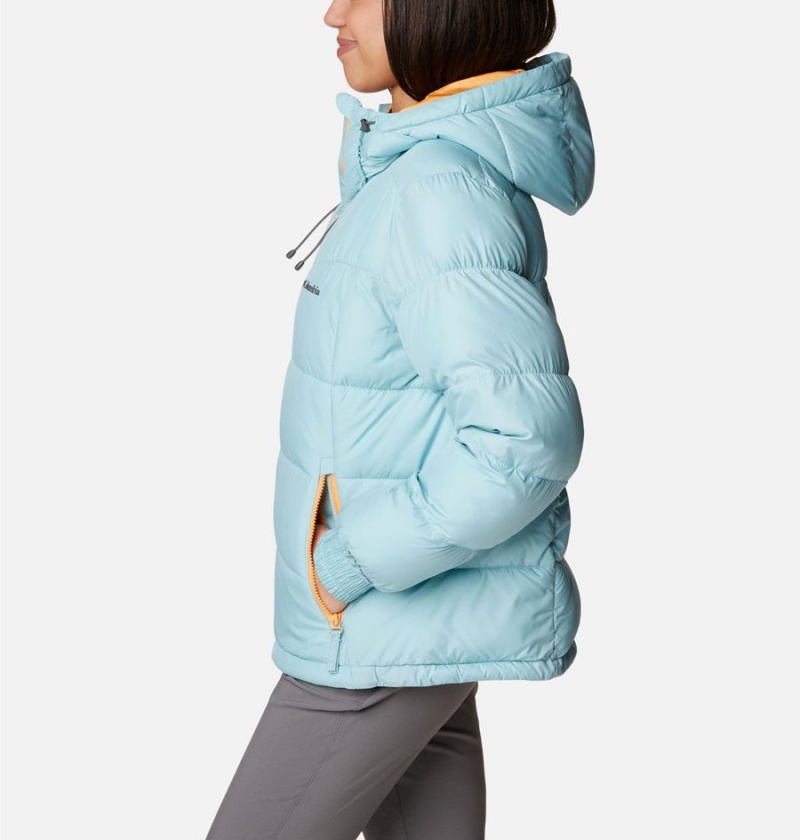 Turquoise Columbia Pike Lake II Insulated Women's Puffer Jacket | 96518HNBO