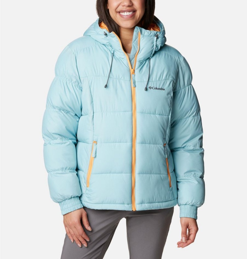 Turquoise Columbia Pike Lake II Insulated Women\'s Puffer Jacket | 96518HNBO