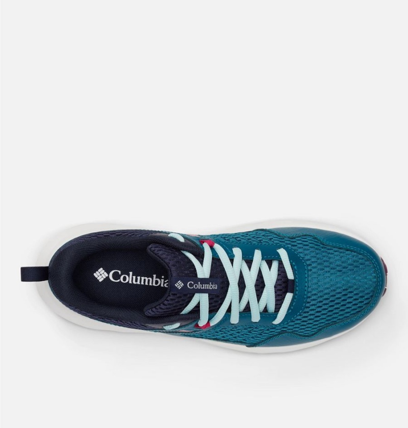 Turquoise Columbia Plateau Women's Sneakers | 82635VQYN