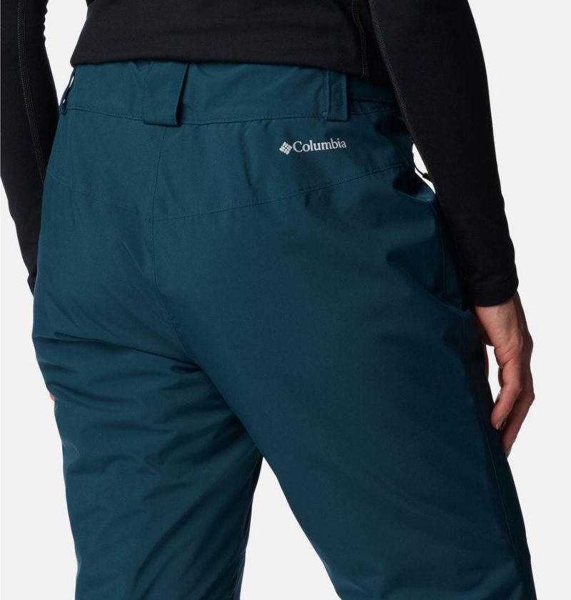 Turquoise Columbia Shafer Canyon Insulated Ski Women's Pants | 93548DIOE