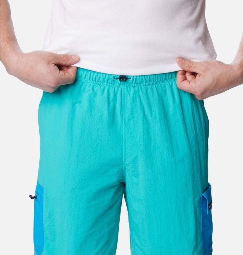 Turquoise Columbia Summerdry Brief Men's Shorts | 89214WMFO