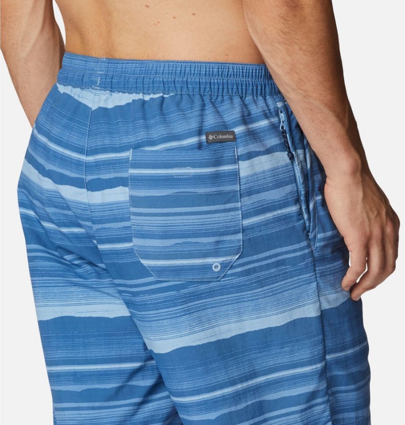 Turquoise Columbia Summerdry Men's Shorts | 32640CTWI