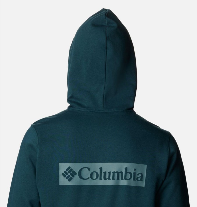 Turquoise Columbia Trek Men's Hoodie | 30874ZCVN