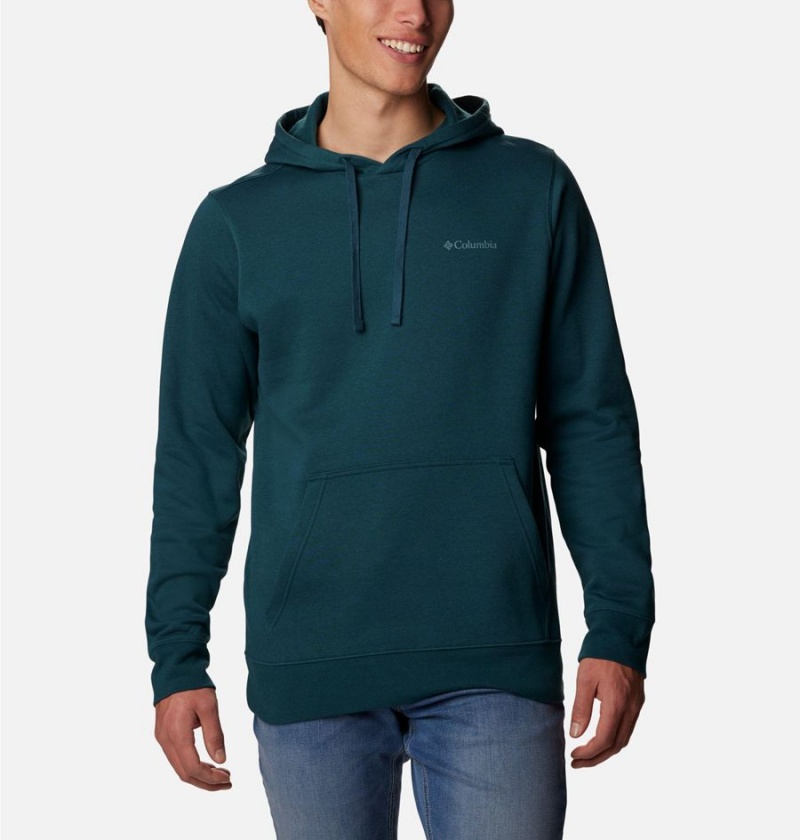 Turquoise Columbia Trek Men\'s Hoodie | 30874ZCVN