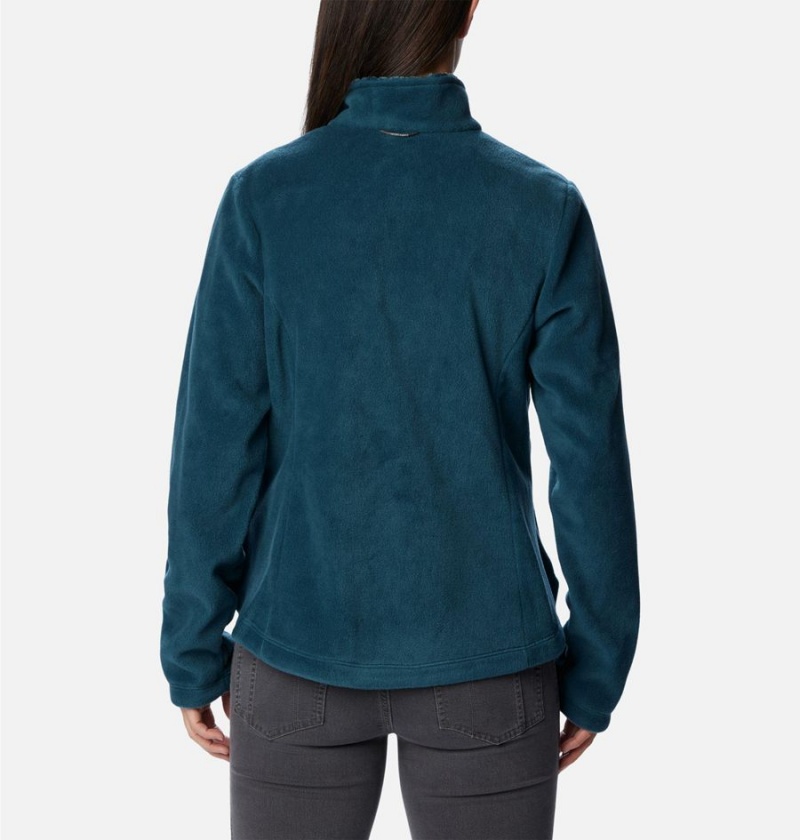 Turquoise Columbia Tunnel Falls II Interchange Women's 3 In 1 Jackets | 63470FDLK