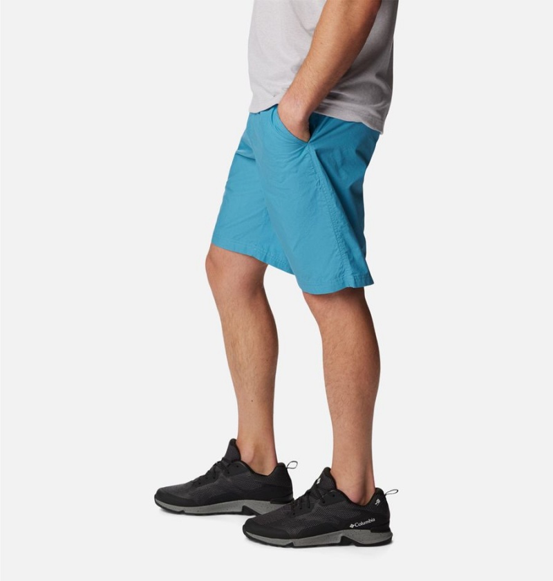 Turquoise Columbia Washed Out Men's Shorts | 71392XGSP