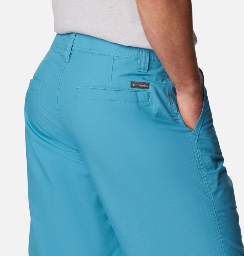 Turquoise Columbia Washed Out Men's Shorts | 71392XGSP