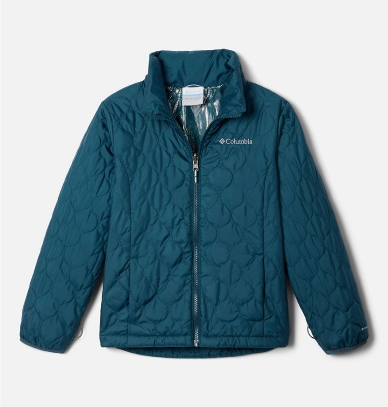 Turquoise Columbia Whirlibird II Interchange Kids' Jacket | 91734SQVW