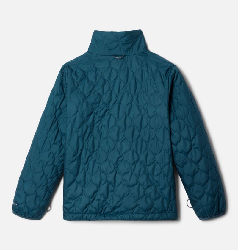 Turquoise Columbia Whirlibird II Interchange Kids' Jacket | 91734SQVW