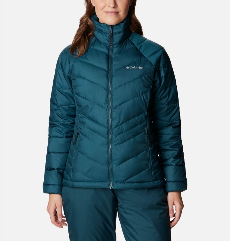 Turquoise Columbia Whirlibird IV Interchange Women's Ski Jacket | 21569ZYMJ