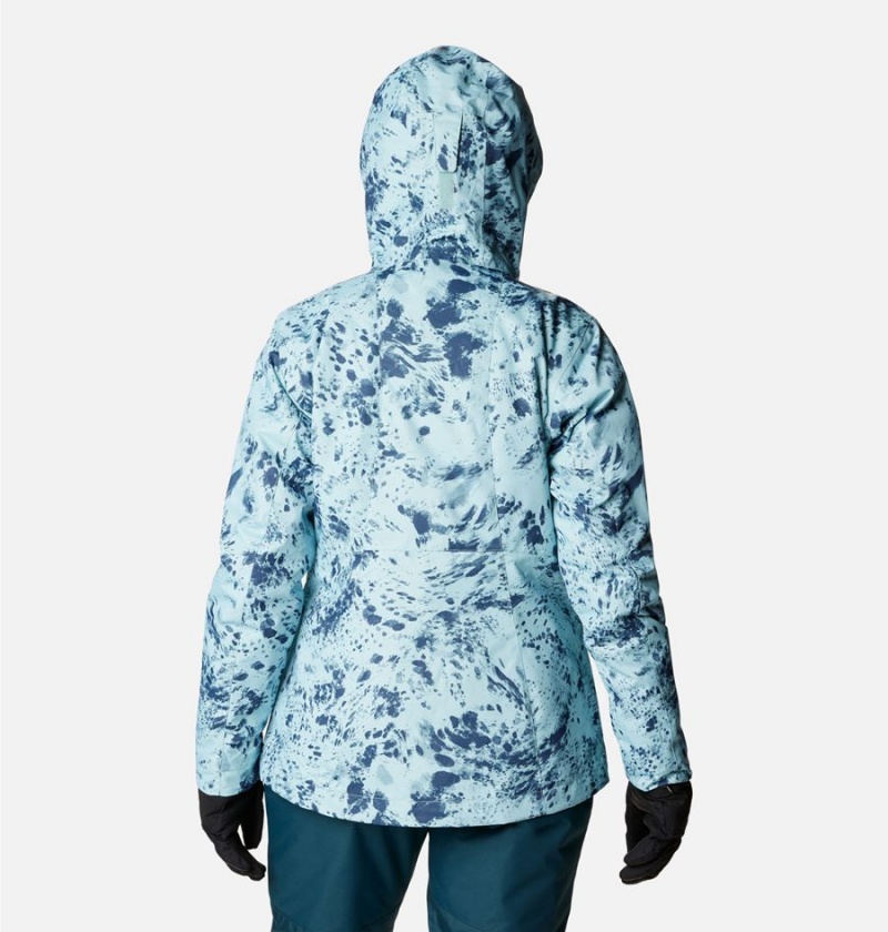 Turquoise Columbia Whirlibird IV Interchange Women's Ski Jacket | 21569ZYMJ