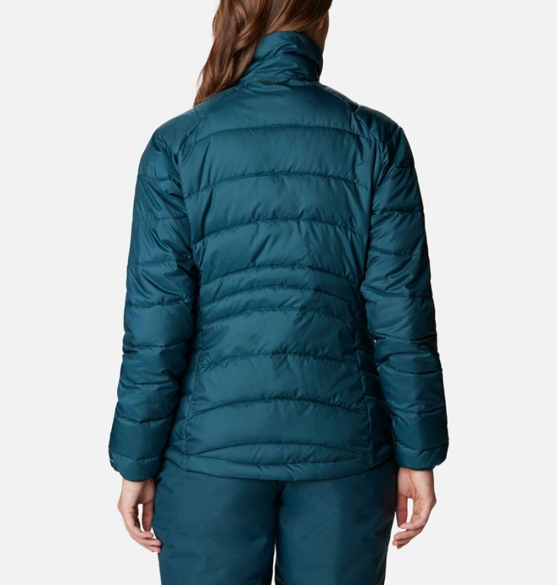 Turquoise Columbia Whirlibird IV Interchange Women's Ski Jacket | 21569ZYMJ