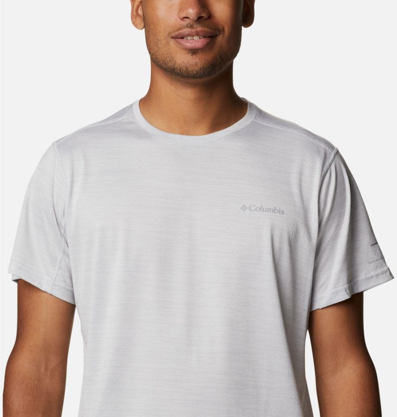 White Columbia Alpine Chill Zero Short Sleeve Crew Men's T-Shirt | 85403AJCH