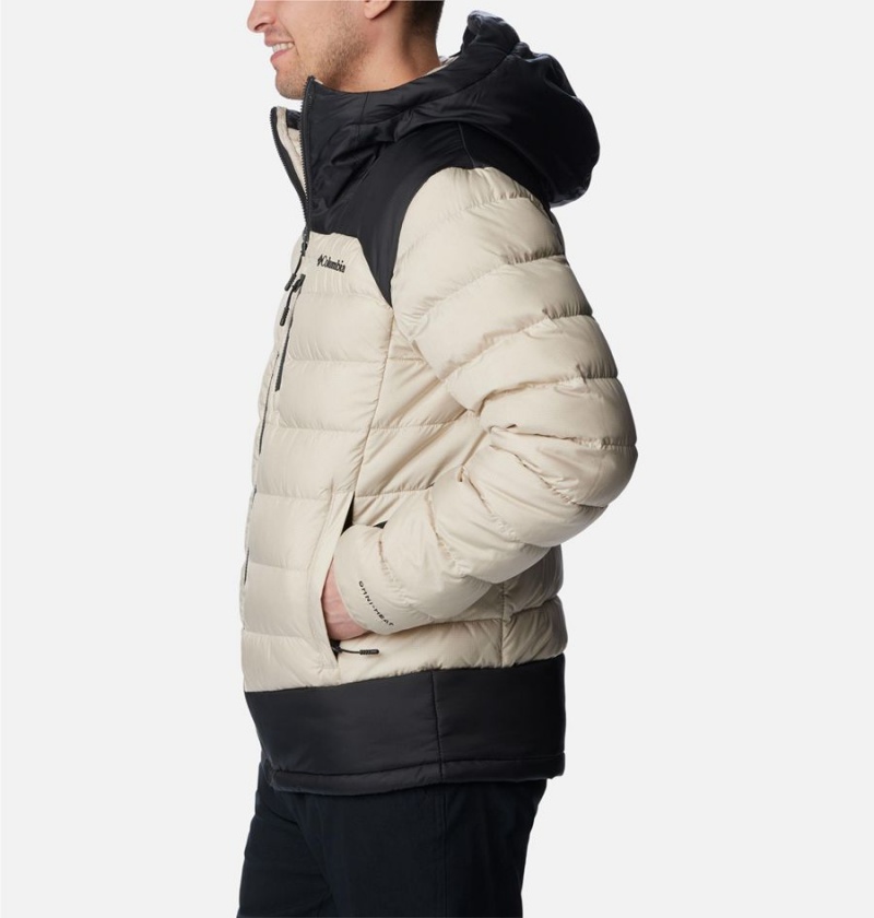 White Columbia Autumn Park Hooded Insulated Men's Puffer Jacket | 18705ZIAJ