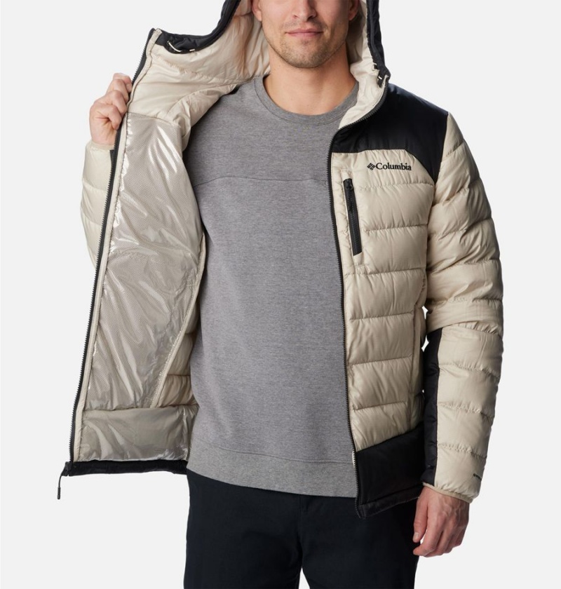 White Columbia Autumn Park Hooded Insulated Men's Puffer Jacket | 18705ZIAJ