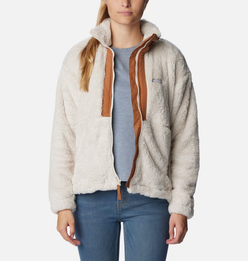 White Columbia Boundless Discovery Full Zip Sherpa Women's Fleece Jacket | 04518GJPQ