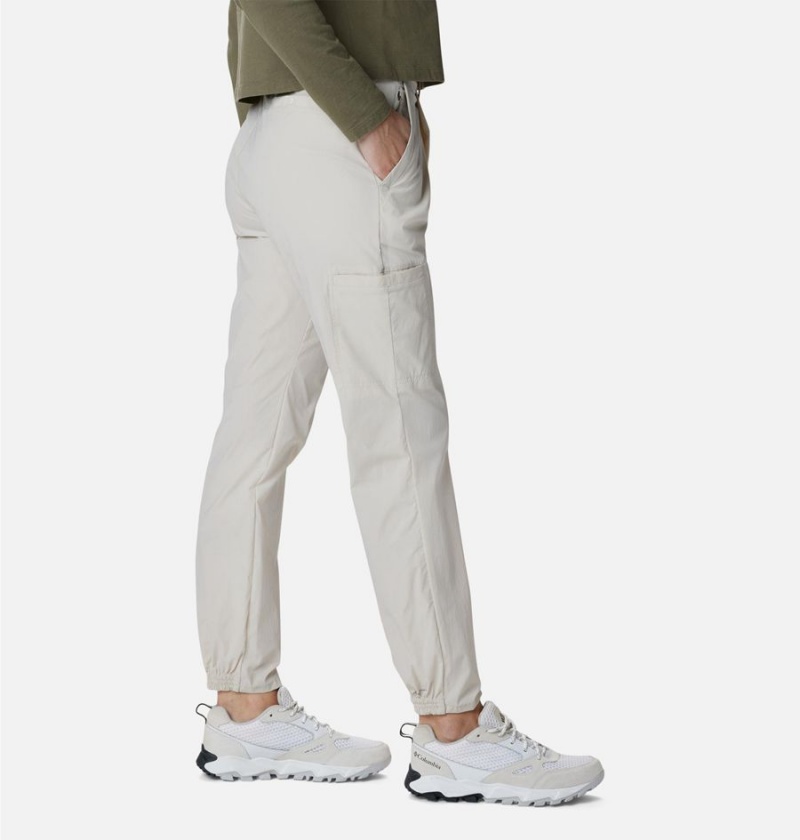 White Columbia Boundless Trek Pleated Women's Pants | 74620RJGN