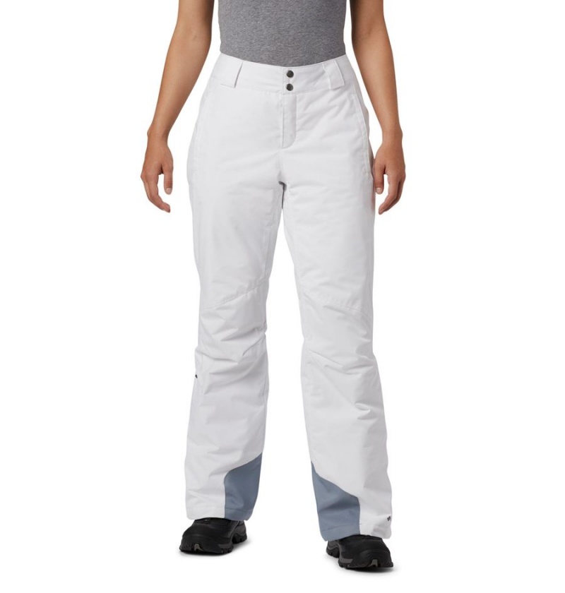 White Columbia Bugaboo Omni Heat Insulated Ski Women\'s Pants | 10289KOQV