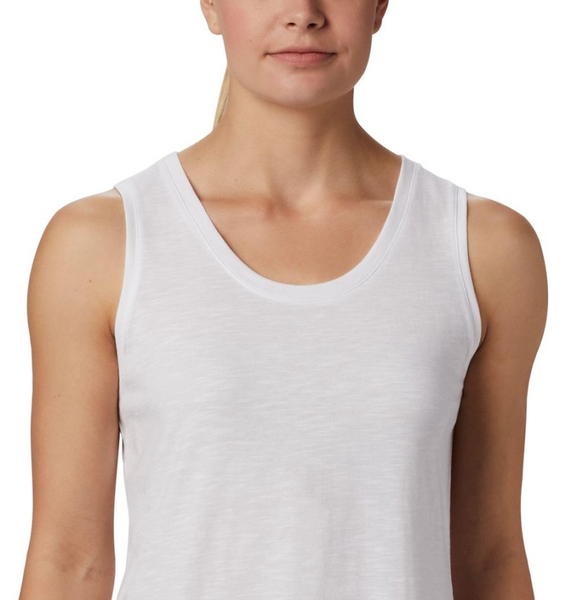 White Columbia Cades Cape Women's Tank Top | 81524UZQL