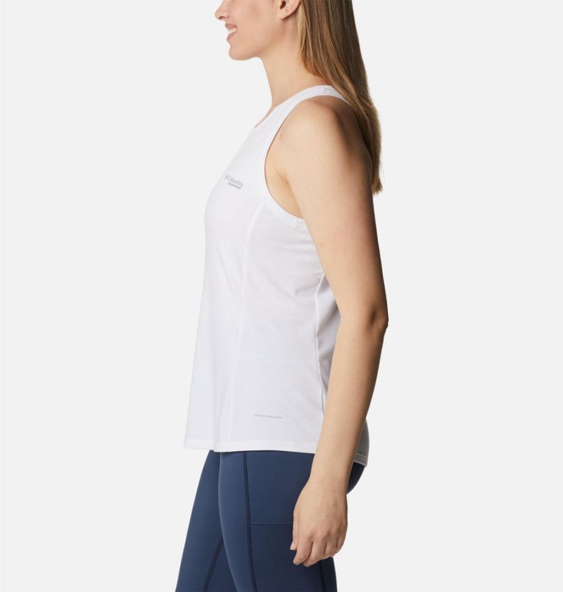 White Columbia Endless Trail Running Women's Tank Top | 43962JNAK