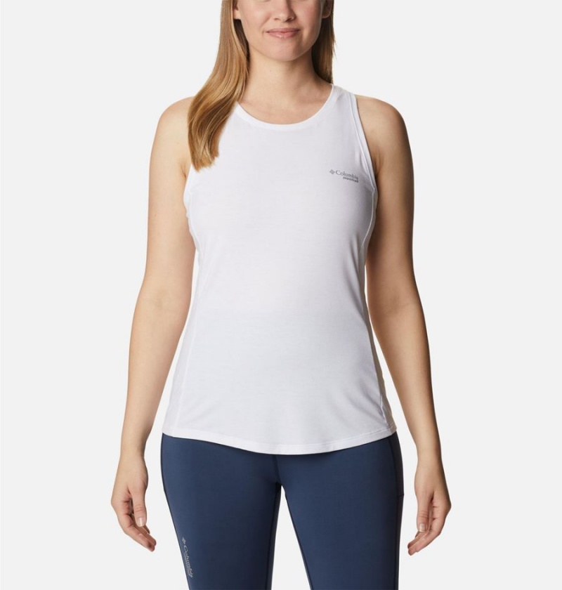 White Columbia Endless Trail Running Women\'s Tank Top | 43962JNAK