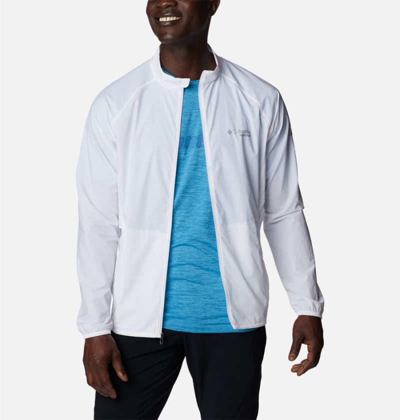 White Columbia Endless Trail Wind Shell Jacket Men's Windbreaker | 06572EOBN