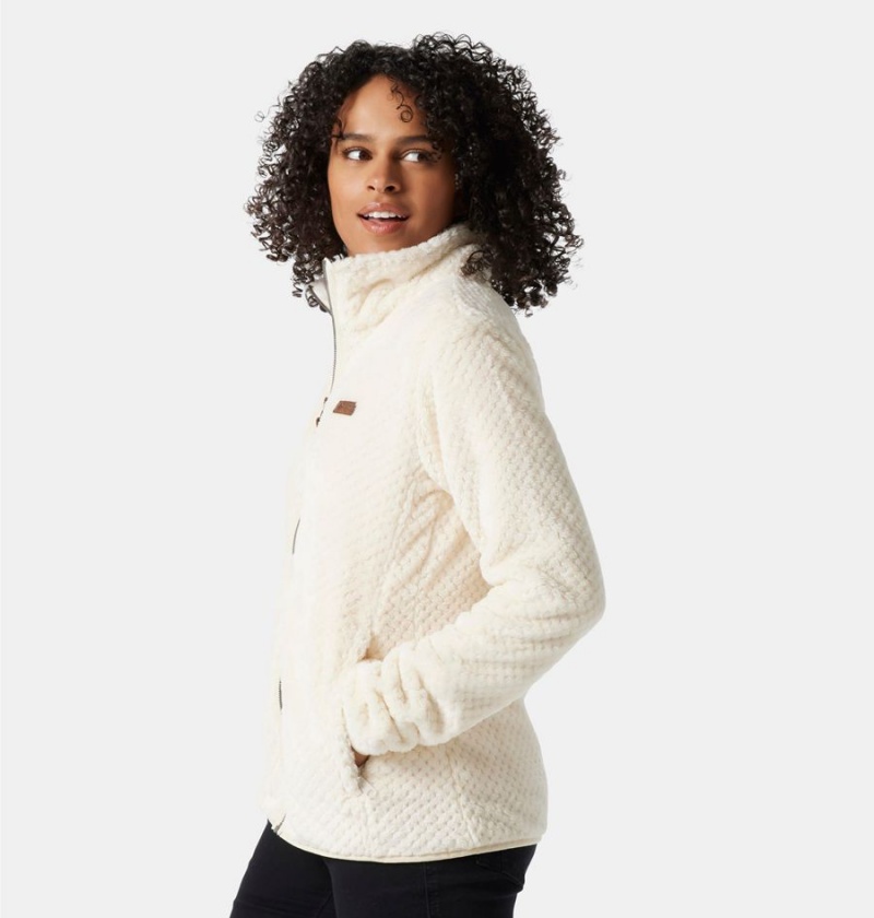 White Columbia Fire Side II Sherpa Full Zip Women's Fleece Jacket | 14795RIMZ