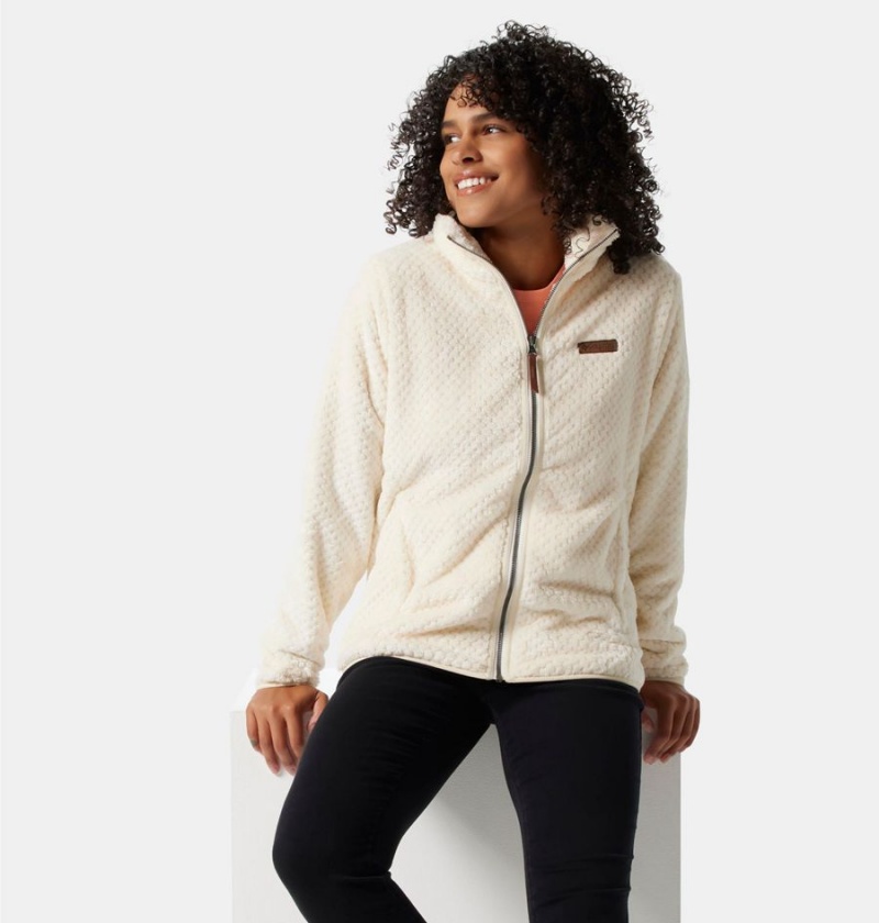 White Columbia Fire Side II Sherpa Full Zip Women's Fleece Jacket | 14795RIMZ