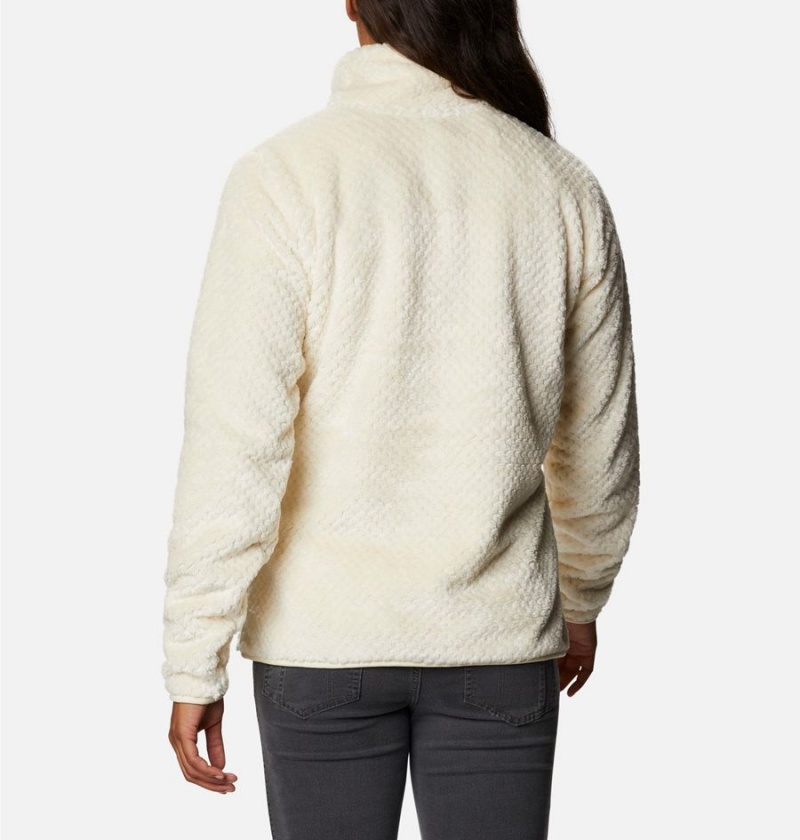 White Columbia Fire Side Quarter Zip Sherpa Fleece Women's Pullover | 46075EGIJ