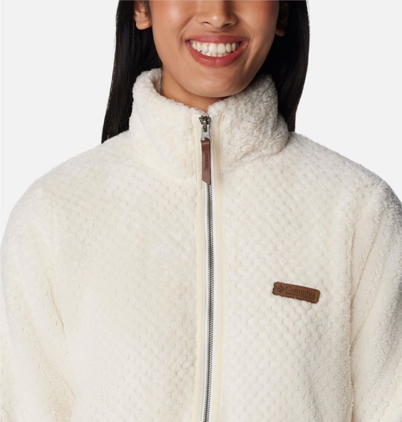 White Columbia Fireside Long Full Zip Women's Fleece Jacket | 03649QIFB