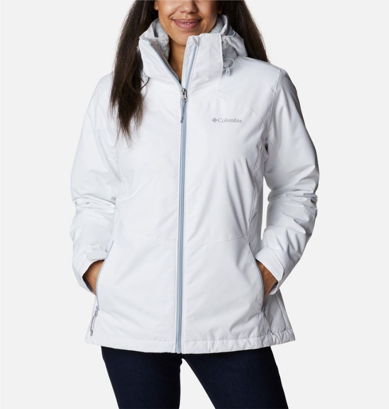 White Columbia Gulfport Interchange Women\'s 3 In 1 Jackets | 81429JTSY