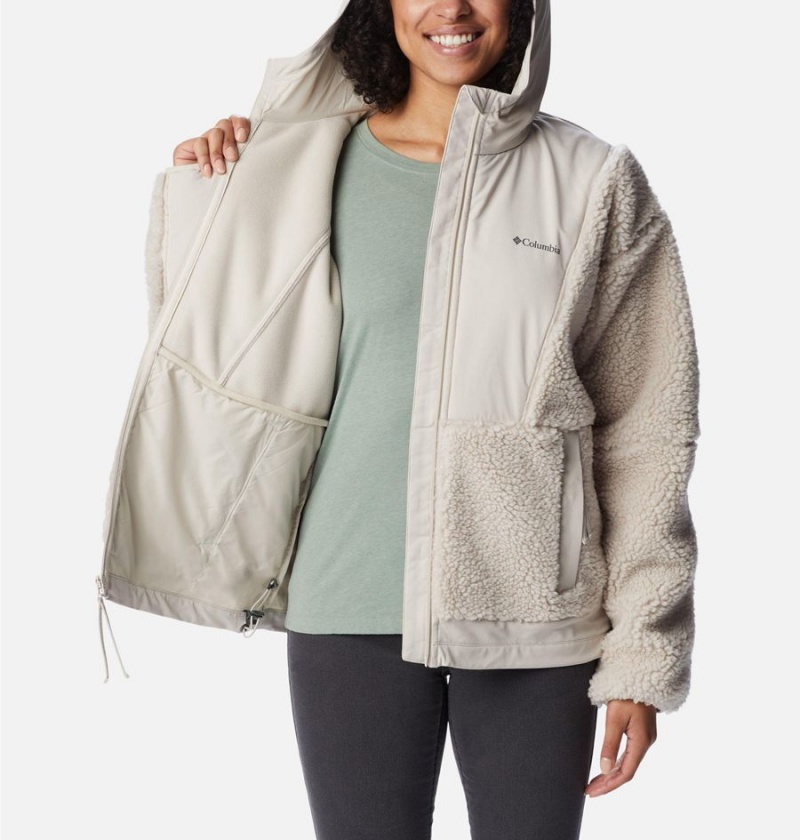 White Columbia Hakatai Full Zip Women's Fleece Jacket | 81625AUWV