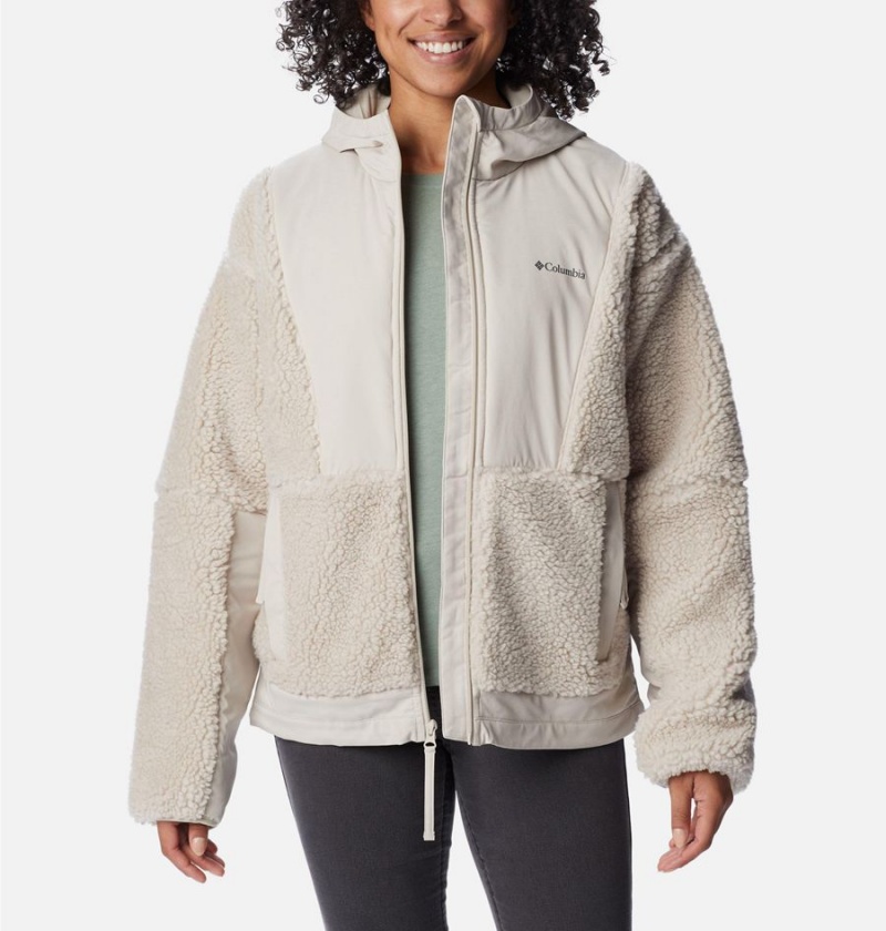 White Columbia Hakatai Full Zip Women's Fleece Jacket | 81625AUWV