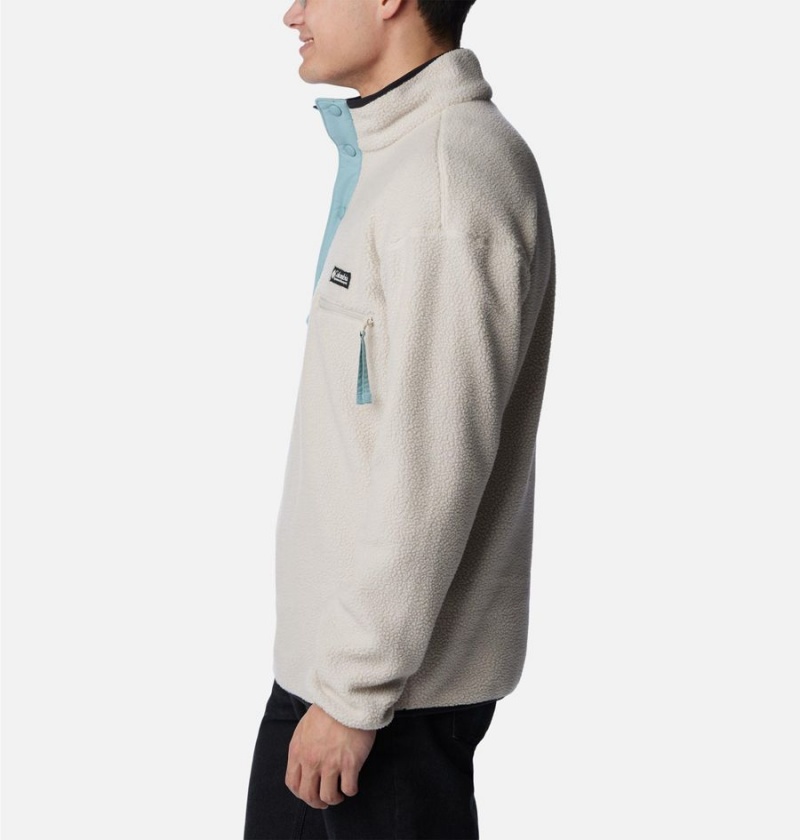 White Columbia Helvetia Half Snap Fleece Men's Pullover | 50763UNIG