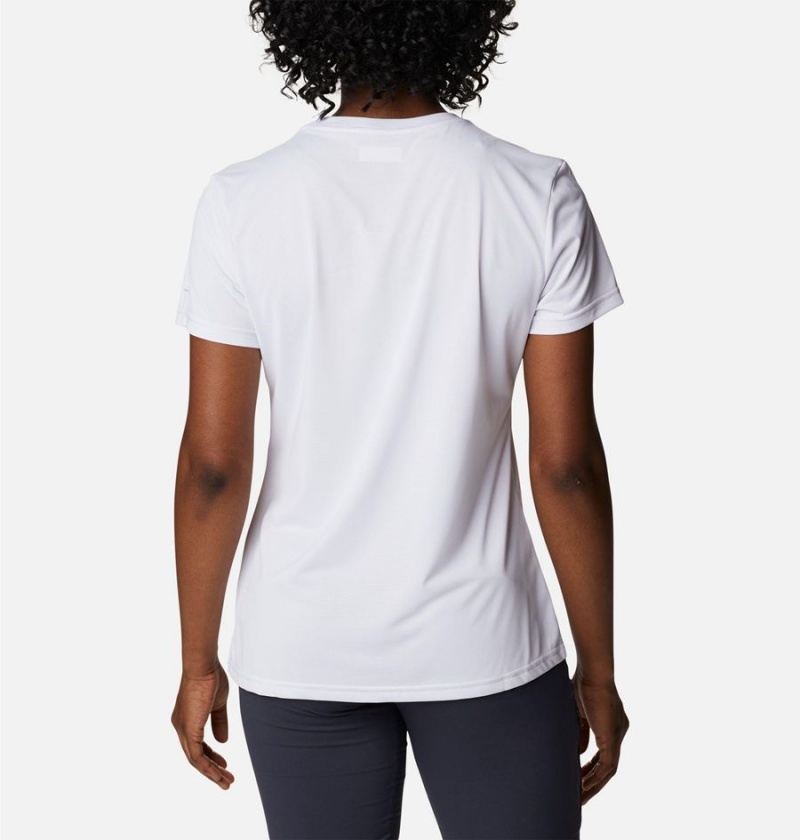 White Columbia Hike Short Sleeve Crew Women's T-Shirt | 78231PQTL