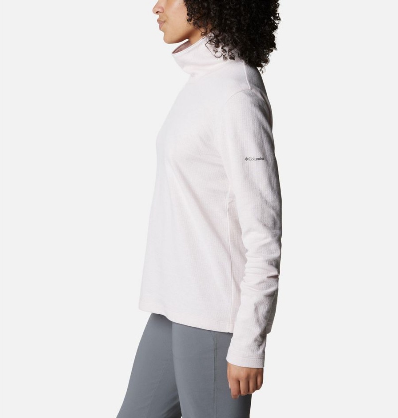 White Columbia Holly Hideaway Funnel Neck Long Sleeve Women's Pullover | 67023IPBZ