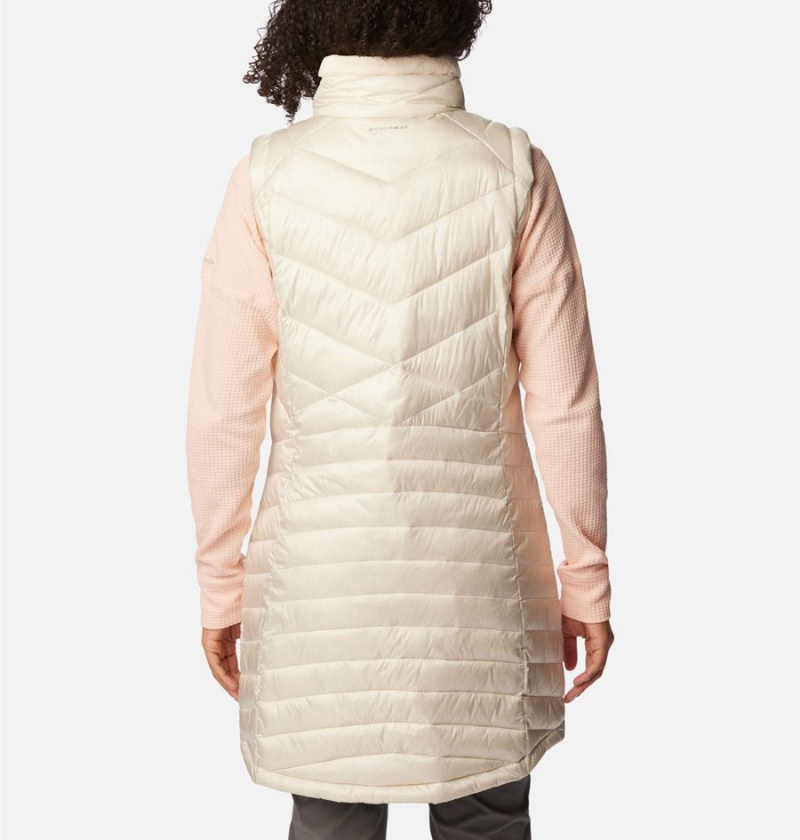 White Columbia Joy Peak Long Women's Vest | 17843MXRK