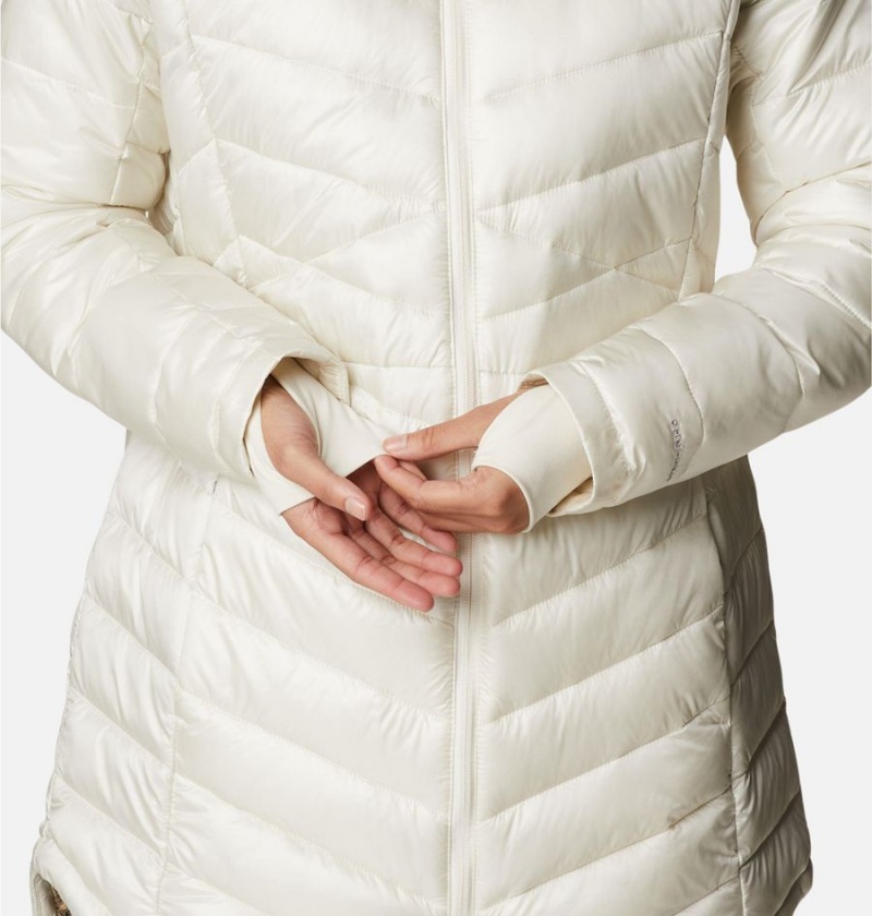 White Columbia Joy Peak Mid Women's Puffer Jacket | 78602IPTR